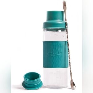 New in Box MASONTOPS Mason jar Cocktail Shaker Kit Mixer Set